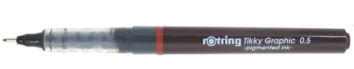 Cienkopis kreślarski Rotring, Tikky, Graphic, 0.5 mm, czarny